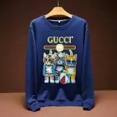 gucci homme sweat  multicolor long sleeved col rond sweater g20204589